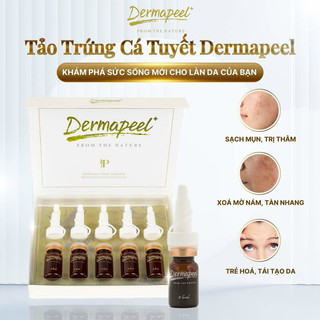 Tảo trứng cá tuyết Dermapeel+ KHÔNG BONG DA - Vì Làn Da Hoàn Hảo - SẠCH MỤN - MỜ THÂM NÁM - TÁI TẠO MÔ DA