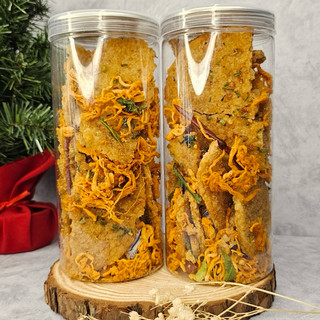 Cơm cháy mix khô gà hũ 300gram