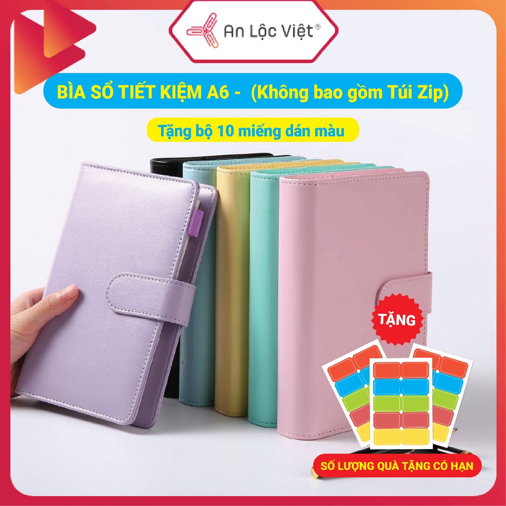 [HÀNG SIÊU ĐẸP] Bìa Sổ Tiết Kiệm Đựng Tiền, Ví Tiết Kiệm Đựng Tiền Nhiều màu sắc