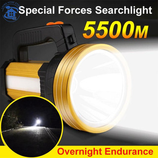 Đèn pin Đèn pin siêu sáng Đèn pin chống nước Đèn LED có thể sạc lại Đèn pha tìm kiếm công suất cao Đèn