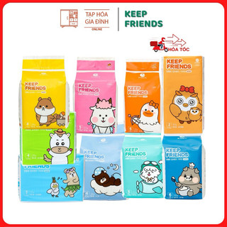 Tã bỉm enblanc keep friend, tã bỉm keep friends nội địa Hàn quốc- mẫu mới 2020 đủ size dán/quần S40,M32,L28,XL24