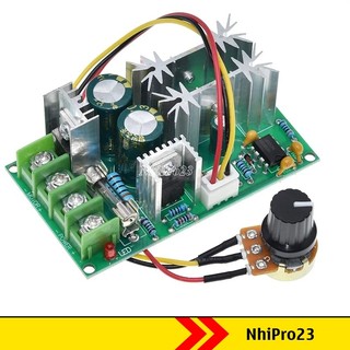 Mạch điều khiển tốc độ động cơ dc pwm 12v - 48v 20a mạch băm xung pwm 20a