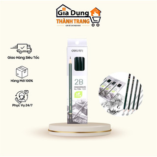 Hộp 12 but chì deli 2b hàng đẹp chuẩn