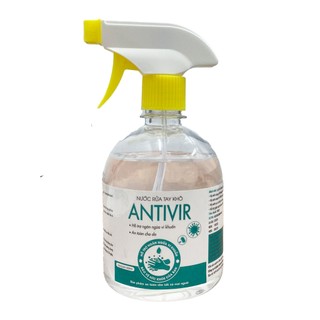 Cồn rửa tay sát khuẩn, dung dịch rửa tay khô Antivir 500ml