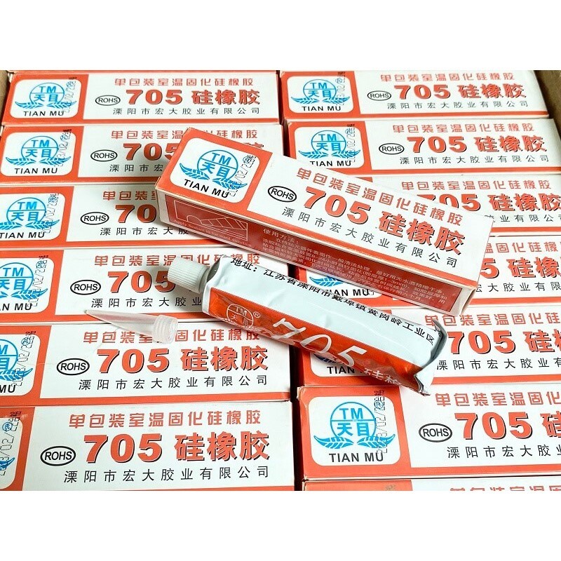 Keo Dán Công Nghiệp Bằng Silicon 705 , Keo đổ mạch 705