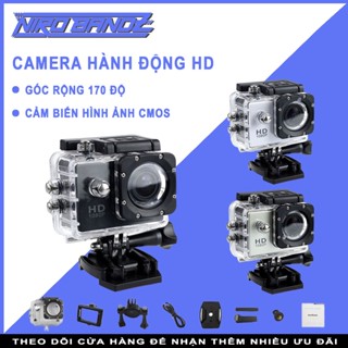 Camera hành trình xe mát gắn mũ bảo hiểm Sport camera 4K, Cam hành trình cho xe máy, xe đạp, đi phượt, di lịch