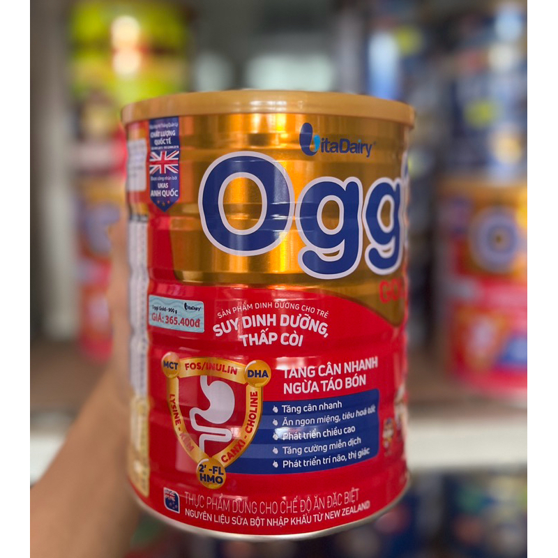 Sữa bột Oggi Gold 800g ( Tăng cân nhanh- ngừa táo bón)