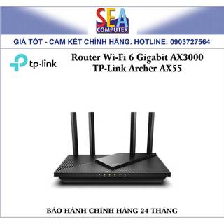Tp-link router wi-fi 6 gigabit ax3000 - archer ax55