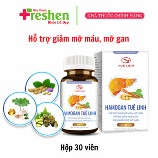 Viên Uống Giải Độc Gan HAMOGAN Tuệ Linh 30 Viên