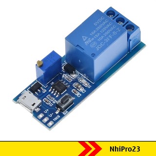 Mạch kích tạo trễ đóng ngắt relay 0 - 24 giây