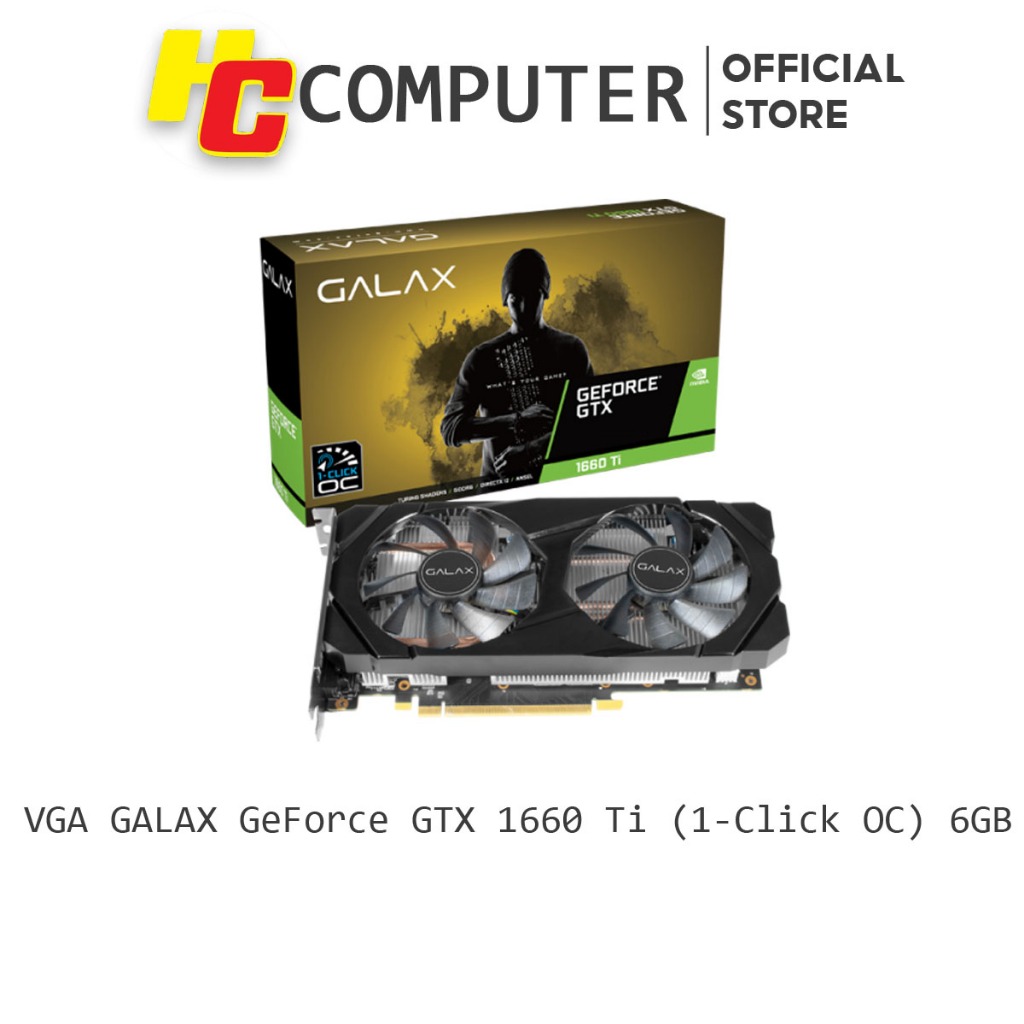 VGA Galax GTX 1660Ti 1-click 6GB
