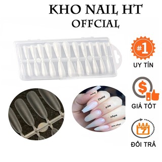 Móng úp bẻ  móng nhám vuông nhọn thang tròn tiện dụng vỉ 240 móng