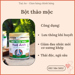 Bột thảo mộc Tuệ Ánh - Ngâm chân, ngâm tắm, trục hàn, nở cơ, lưu thông khí huyết- 100% tự nhiên