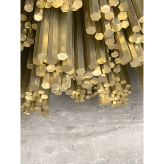 Thanh đồng lục giác phi 6mm dài 1m