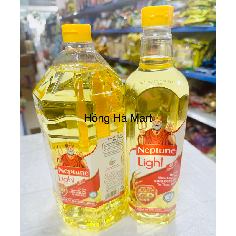Chai Dầu Ăn Neptune 1 Lít - 2Lít
