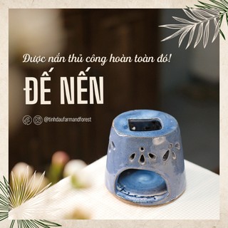 Đế đèn đốt nến tealight | sử dụng nến tealight | farm & forest | lãng mạn, ấm cúng, decor, trang trí