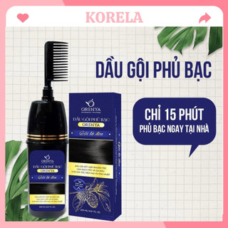 Dầu gội phủ bạc tăng bóng mượt 200ml chiết xuất thiên nhiên KORELA DG02