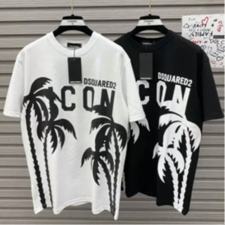 Áo Thun Nam Siêu Cấp DSQ 066 Cộc Tay Form BASIC Chất Liệu Cotton 2 Chiều Co Dãn Thấm Hút Thời Trang Nam