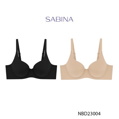 Combo 2 Áo Lót Có Gọng Mút Mỏng Bản Dây Áo Lớn Phù Hợp Người Ngực To Màu Trơn Perfect Bra by Sabina NBD23004