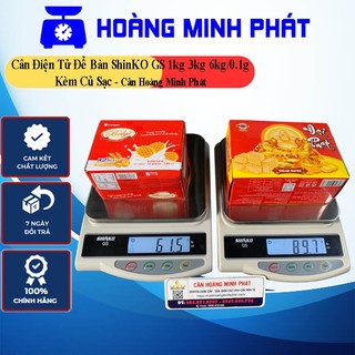 Cân thực phẩm nhà bếp 6kg 3kg 1kg shinko-gs chính xác 0.1g