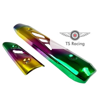 Ốp pô che pô titan sirius 110 - sirius 50 - si 110 - si 50 - 2 miếng