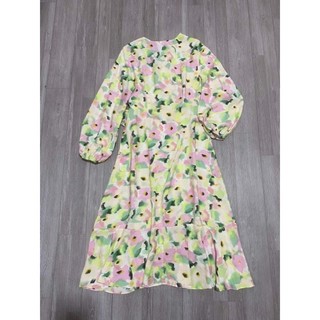 [virusplussize]ĐẦM Midi Wrap Primark xuất xịn bigsize