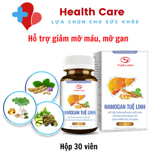 Viên Uống Giải Độc Gan HAMOGAN Tuệ Linh 30 Viên