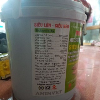 Siêu vỗ béo heo xô 2kg