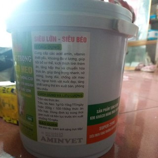 Siêu vỗ béo heo xô 2kg
