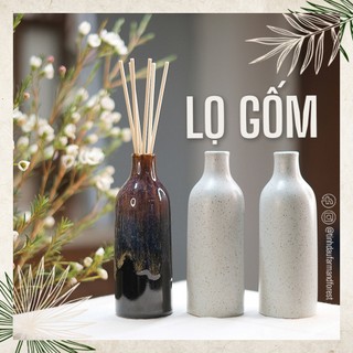 Lọ gốm cắm que | trang trí | lọ cắm hoa | farm & forest | decor nhà cửa | lọ hoa mini | bình hoa nhỏ