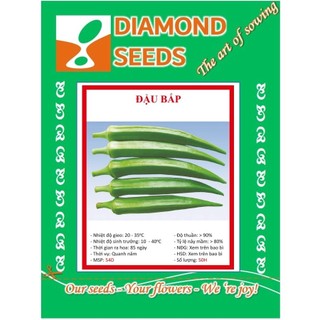 [BÁN SỈ] Hạt Giống Đậu Bắp Xanh Cao Sản (Gói 3g) Giàu Dinh Dưỡng, Dễ Trồng Cho Quả Quanh Năm