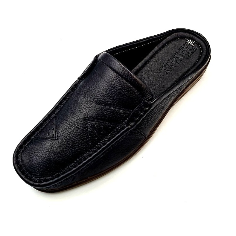 Giày Lười Nam Da Bò Cao Cấp Donavy2tg, thiết kế hình tam giác bắt mắt D.G2TG