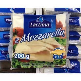[Date Mới] Phô Mai Lát Lactima Cheddar / Gouda / Mozzarella 200gr