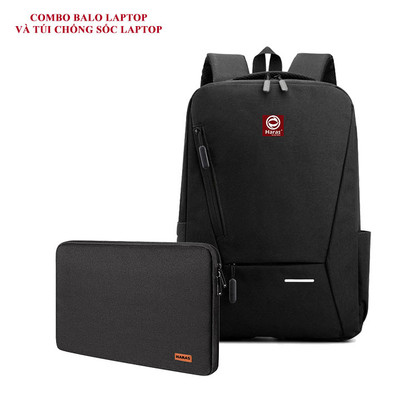 COMBO Balo Laptop Chống Thời Trang Và Túi chống sốc Laptop Chống Va Đập HARAS HR263TC001