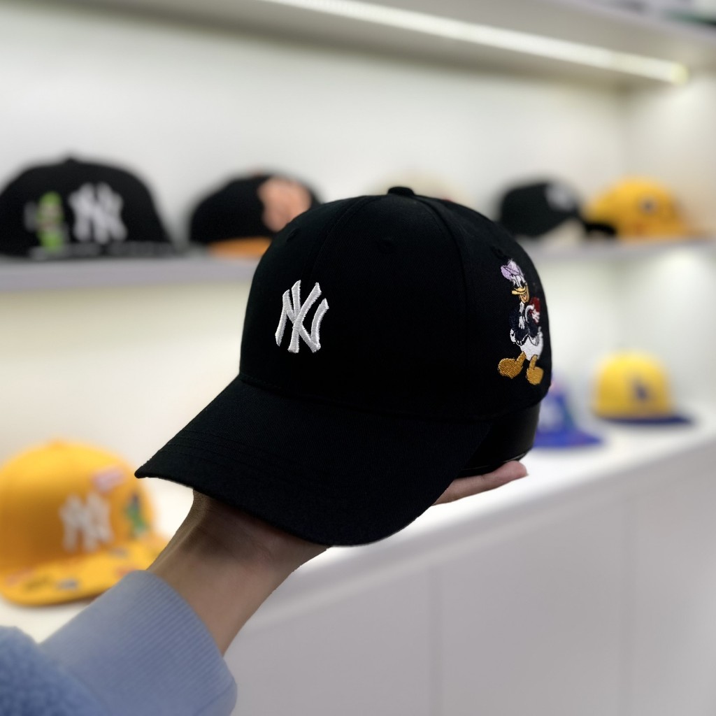 Mũ lưỡi trai NY be chú vịt donald cho trẻ, nón kết hàng chất lượng cao cho các bé chơi tết, đón xuân đầu năm 2024 giá rẻ