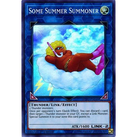 [ GGSTORE ] [ Bài Yugioh Chính Hãng ] Some Summer Summoner - SOFU-EN049 - Super Rare 1st Edition