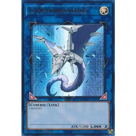 [ GGSTORE ] [ Bài Yugioh Chính Hãng ] LANphorhynchus - DUDE-EN021 - Ultra Rare 1st Edition