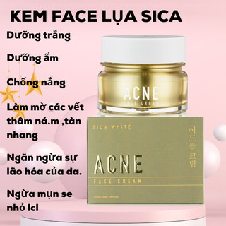 Giảm mụn, mờ thâm mụn, trắng sáng da - sica white - 25gr