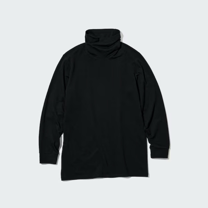 Áo giữ nhiệt Nam Heattech Extra Warm Cotton Uni qlo cổ lọ