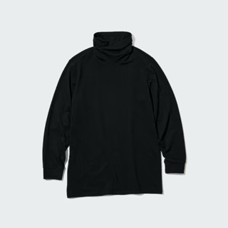 Áo giữ nhiệt Nam Heattech Extra Warm Cotton Uni qlo cổ lọ