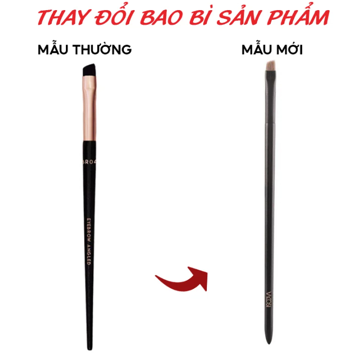 CỌ TÁN MÀY VACOSI EYEBROW ANGLED BRUSH - BR04
