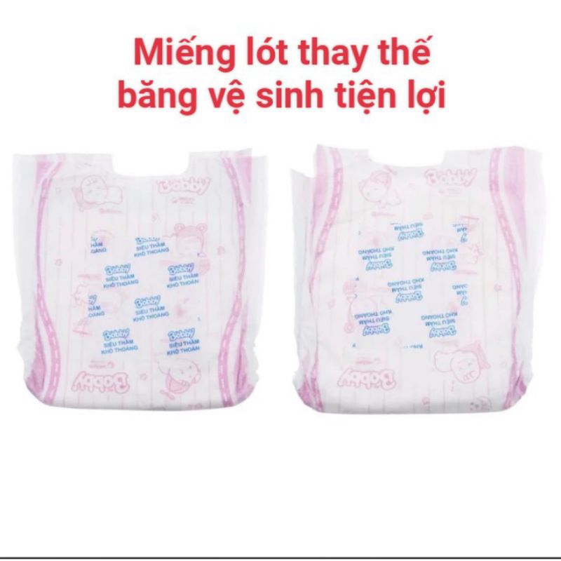 Miếng lót bobby NB1 giành cho phụ nữ dùng thay thế băng vệ sinh