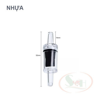 dây sủi co2, oxy giá rẻ, van 1 chiều