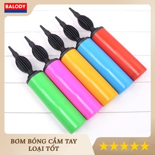 Bơm bóng cầm tay loại tốt đủ màu