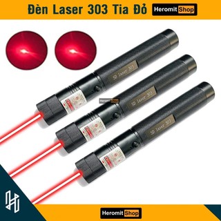 Đèn laser , Bút laze lazer 303 tia sáng Đỏ cực mạnh ( pin tốt )