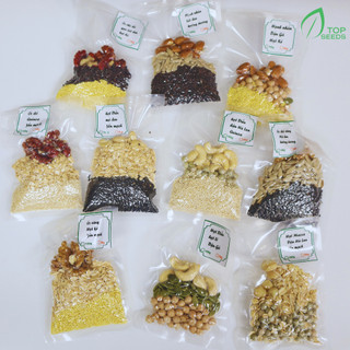 Set hạt dinh dưỡng làm sữa hạt gói mix sẵn 50g