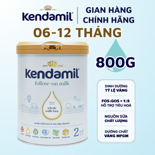 Sữa Công Thức Nguyên Kem Kendamil Số 2 (800g)