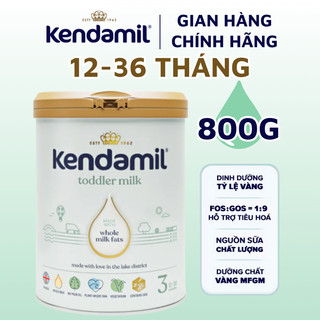 Sữa Công Thức Nguyên Kem Kendamil Số 3 (800G)