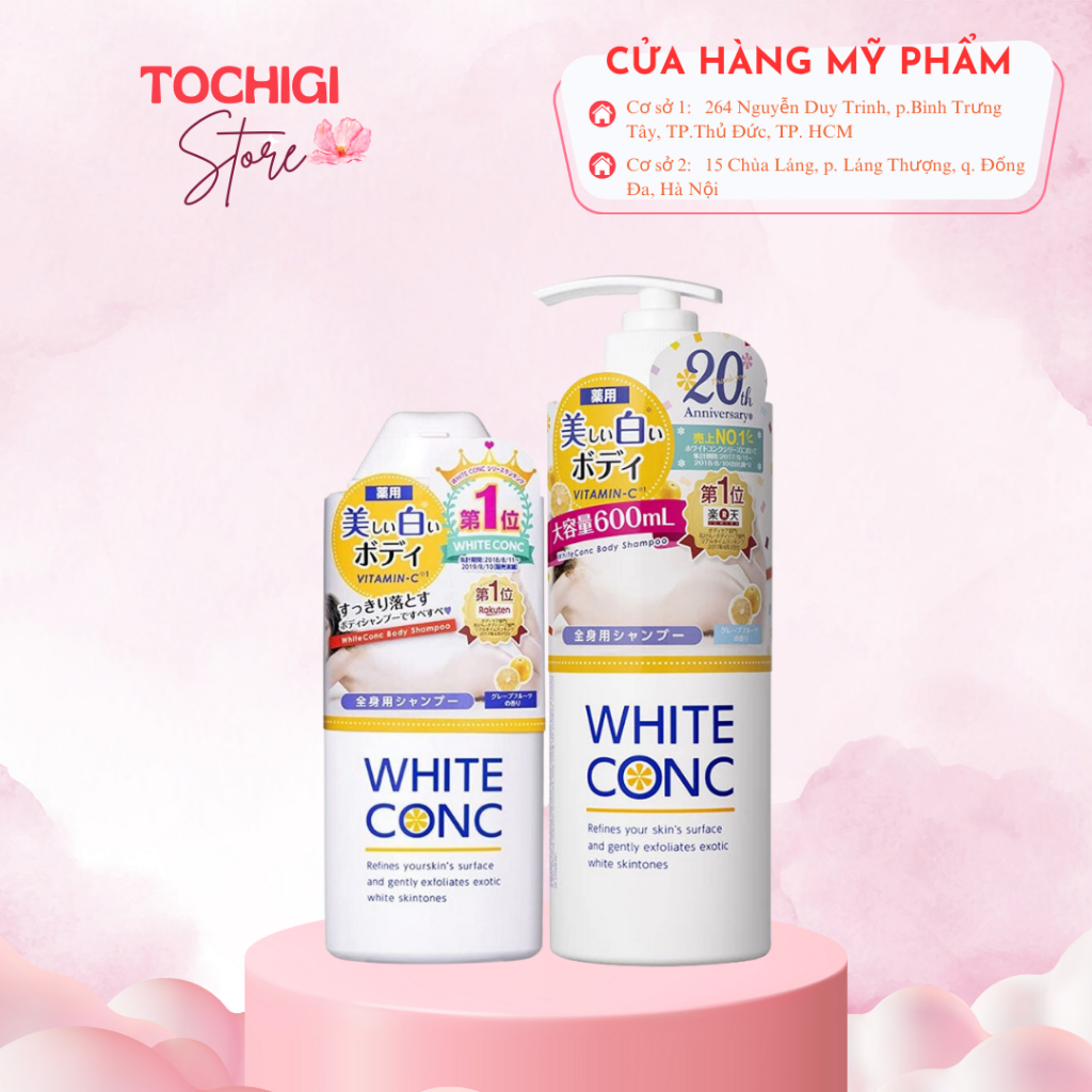 Sữa tắm trắng da toàn thân White Conc Body