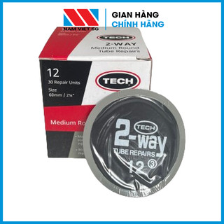 Miếng vá vỏ xe tech 12 kích thước 60mm 30 miếng/hộp